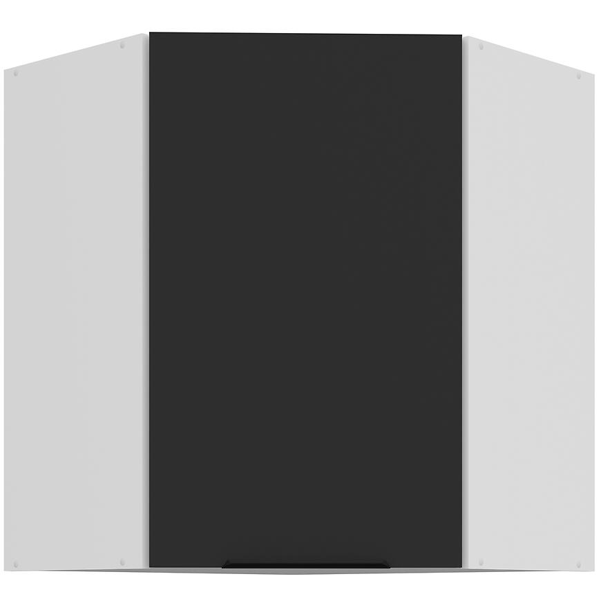 Kuchynská skrinka Aria-Bl/Wh Anti Fingerprint 60x60 Gn-72 1f (45°)