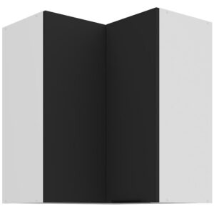 Kuchynská skrinka Aria-Bl/Wh Anti Fingerprint 60×60 Gn-72 2f (90°)