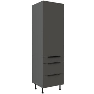 Kuchynská skrinka Aria-Gr/Ant Anti Fingerprint 60dks-215 1f 3s