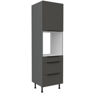 Kuchynská skrinka Aria-Gr/Ant Anti Fingerprint 60dps-215 1f 3s