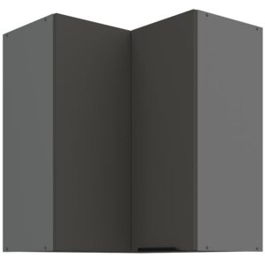 Kuchynská skrinka Aria-Gr/Ant Anti Fingerprint 60×60 Gn-72 2f (90°)