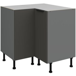 Kuchynská skrinka Aria-Gr/Ant Anti Fingerprint 90×90 Dn 2f Bb