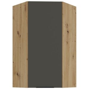 Kuchynská skrinka Aria-Gr/Ar Anti Fingerprint 60×60 Gn-108 1f (45°)