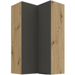 Kuchynská skrinka Aria-Gr/Ar Anti Fingerprint 60×60 Gn-108 2f (90°)
