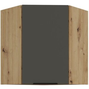 Kuchynská skrinka Aria-Gr/Ar Anti Fingerprint 60×60 Gn-72 1f (45°)