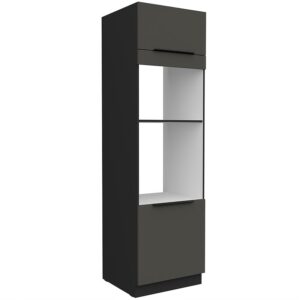 Kuchynská skrinka Aria-Gr/Bl Anti Fingerprint 60dpm-210 2f