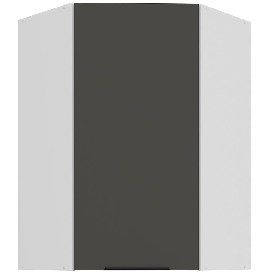Kuchynská skrinka Aria-GR/WH anti fingerprint 60X60 GN-90 1F (45°)