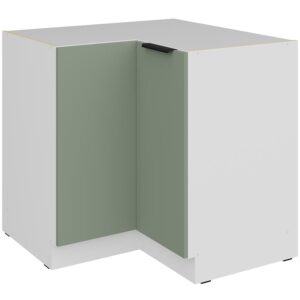 Kuchynská skrinka Aria-Sa/Wh Anti Fingerprint 90×90 Dn 2f Bb