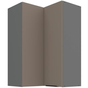 Kuchynská skrinka Aria-TA/ANT anti fingerprint 60X60 GN-90 2F (90°)