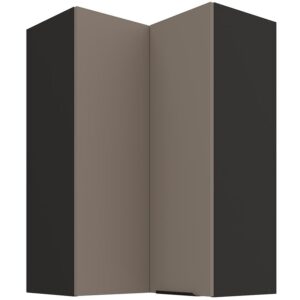 Kuchynská skrinka Aria-TA/BL anti fingerprint 60X60 GN-90 2F (90°)