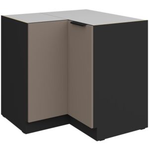 Kuchynská skrinka Aria-Ta/Bl Anti Fingerprint 90×90 Dn 2f Bb