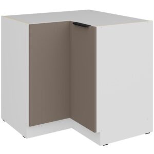 Kuchynská skrinka Aria-Ta/Wh Anti Fingerprint 90×90 Dn 2f Bb