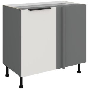 Kuchynská skrinka Aria-Wh/Ant Anti Fingerprint 105 Nd 1f Bb