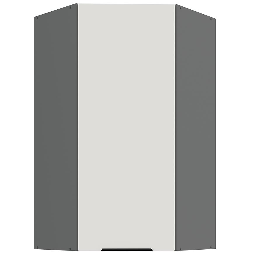 Kuchynská skrinka Aria-Wh/Ant Anti Fingerprint 60x60 Gn-108 1f (45°)