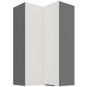 Kuchynská skrinka Aria-Wh/Ant Anti Fingerprint 60×60 Gn-108 2f (90°)