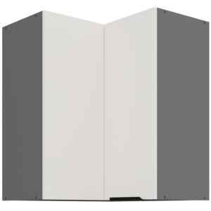 Kuchynská skrinka Aria-Wh/Ant Anti Fingerprint 60×60 Gn-72 2f (90°)
