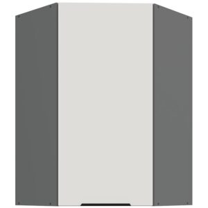 Kuchynská skrinka Aria-WH/ANT anti fingerprint 60X60 GN-90 1F (45°)