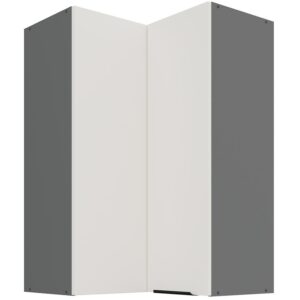 Kuchynská skrinka Aria-WH/ANT anti fingerprint 60X60 GN-90 2F (90°)