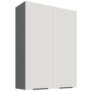 Kuchynská skrinka Aria-Wh/Ant Anti Fingerprint 80g-108 2f