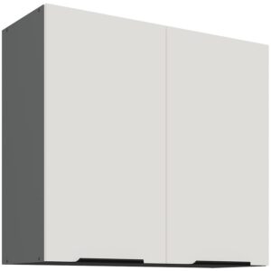 Kuchynská skrinka Aria-Wh/Ant Anti Fingerprint 80g-72 2f