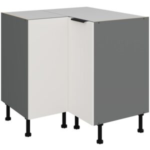 Kuchynská skrinka Aria-Wh/Ant Anti Fingerprint 90×90 Dn 2f Bb