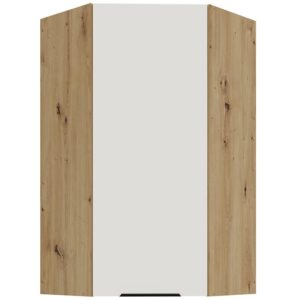 Kuchynská skrinka Aria-Wh/Ar Anti Fingerprint 60×60 Gn-108 1f (45°)