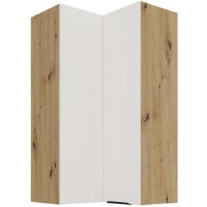 Kuchynská skrinka Aria-Wh/Ar Anti Fingerprint 60×60 Gn-108 2f (90°)
