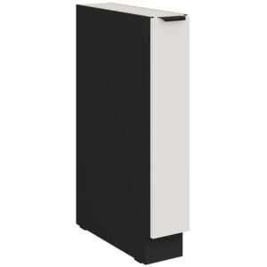 Kuchynská skrinka Aria-Wh/Bl Anti Fingerprint 15d Cargo Bb