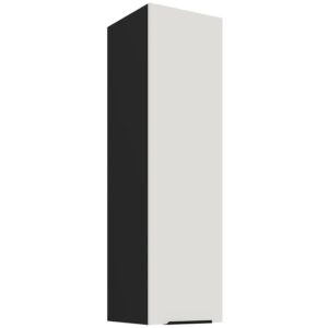 Kuchynská skrinka Aria-Wh/Bl Anti Fingerprint 30g-108 1f