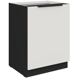 Kuchynská skrinka Aria-Wh/Bl Anti Fingerprint 60d 1f Bb