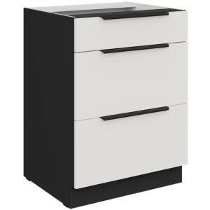 Kuchynská skrinka Aria-Wh/Bl Anti Fingerprint 60d 3s Bb