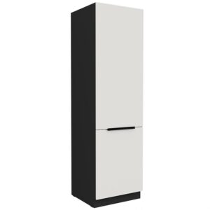 Kuchynská skrinka Aria-Wh/Bl Anti Fingerprint 60dk-210 2f