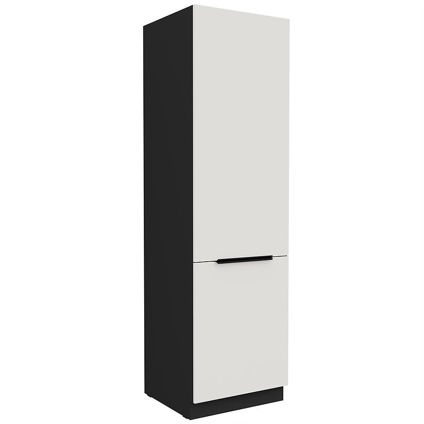 Kuchynská skrinka Aria-Wh/Bl Anti Fingerprint 60dk-210 2f