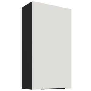 Kuchynská skrinka Aria-Wh/Bl Anti Fingerprint 60g-108 1f