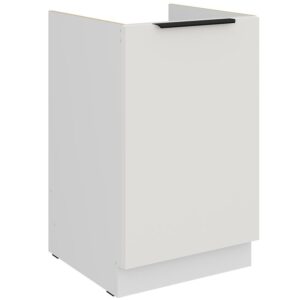 Kuchynská skrinka Aria-Wh/Wh Anti Fingerprint 50zl 1f Bb