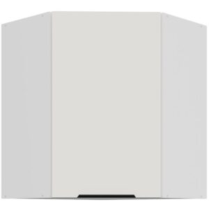 Kuchynská skrinka Aria-Wh/Wh Anti Fingerprint 60×60 Gn-72 1f (45°)
