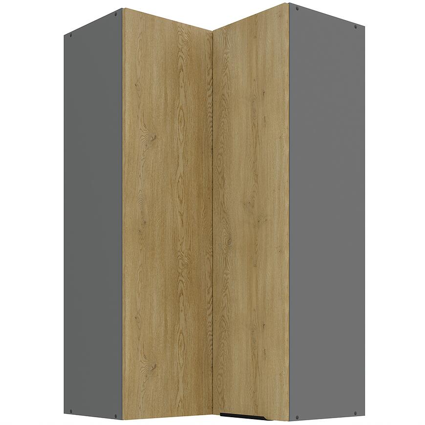 Kuchynská skrinka Cremona Ant 60x60 Gn-108 2f (90°)