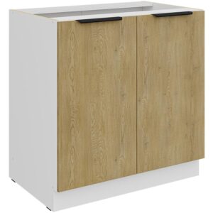 Kuchynská skrinka Cremona Wh 80d 2f Bb