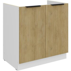 Kuchynská skrinka Cremona Wh 80zl 2f Bb