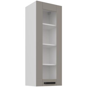 Kuchynská skrinka Luna claygrey/biela 40GS-108 1F