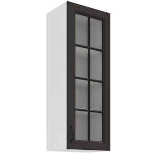 Kuchynská skrinka Stilo grafit mat/biela 40GS-108 1F