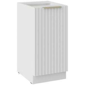 Kuchynská Skrinka Tuluza 40D 1F BB biely mat lamel