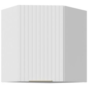 Kuchynská Skrinka Tuluza 60×60 GN-72 1F (45°) biely mat lamel