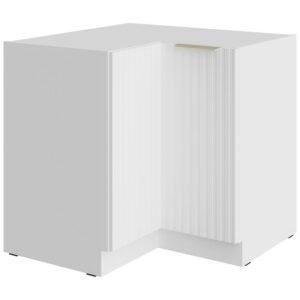Kuchynská Skrinka Tuluza 90×90 DN 2F BB biely mat lamel