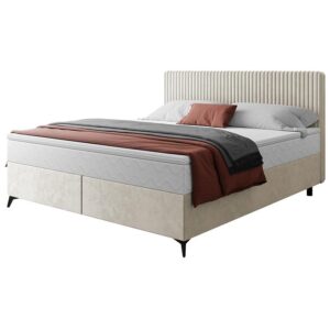 Posteľ Wave s topperom 160×200 Manila 01/Tilia 03