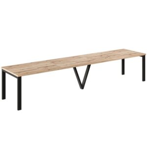 Rozkladací stôl 130-405 cm Titan dub evoke