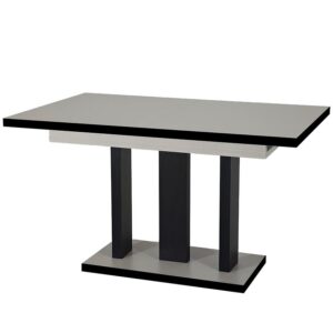 Rozkladací stôl Appia Black 210 kašmír
