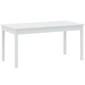 Rozkladací stôl Sendi 160/240×80 biely