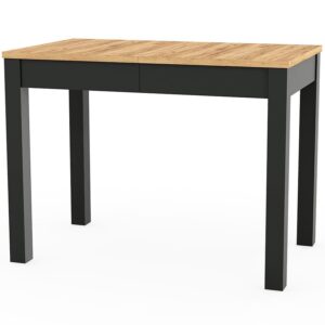 Skladací stôl Orion 03 100/160x60cm dub craft/čierna