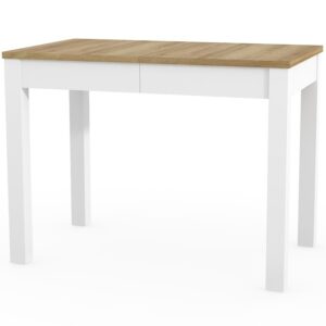 Skladací stôl Orion 03 100/160x60cm dub riviera/biela